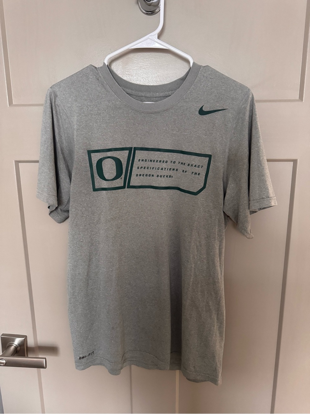 Nike Gray Dri-FIT Heather T Shirt